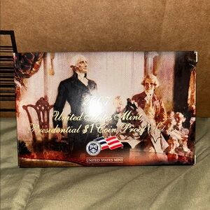 Presidential $1 Coin Proof Set - Multicolor